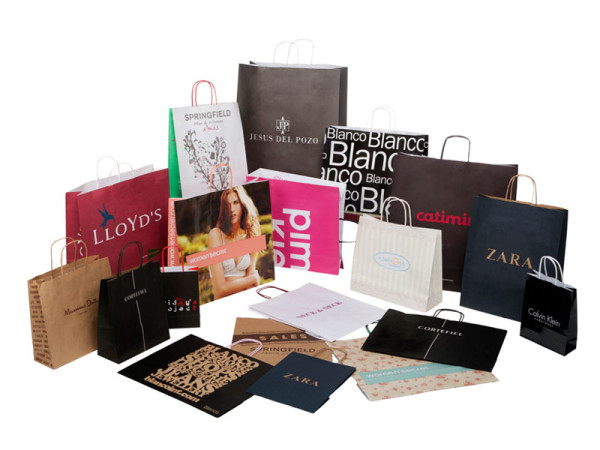 Paper bags, shopping bags